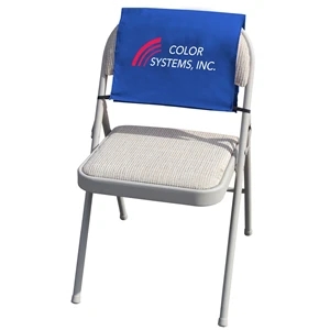 Reusable Fabric Chair Advertising Covers-Flat