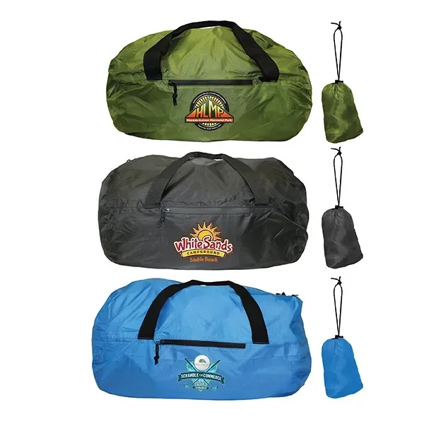 Otaria™ Packable Duffel Bag, Full Color Digital - Image 1