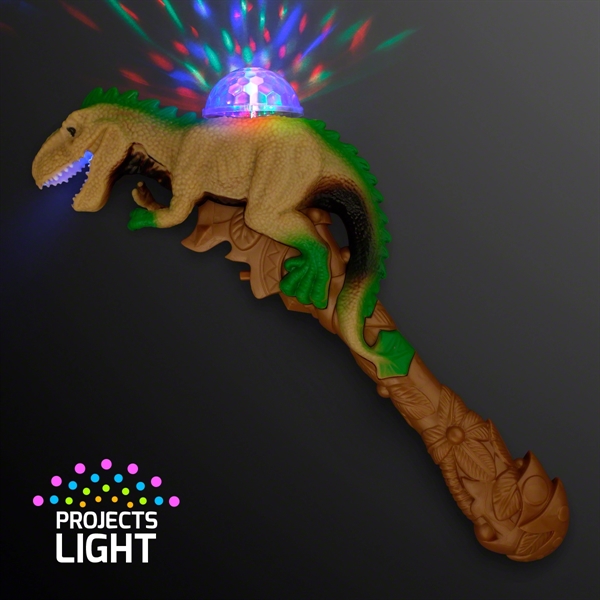 Deluxe Dinosaur Projecting LED Light Wand