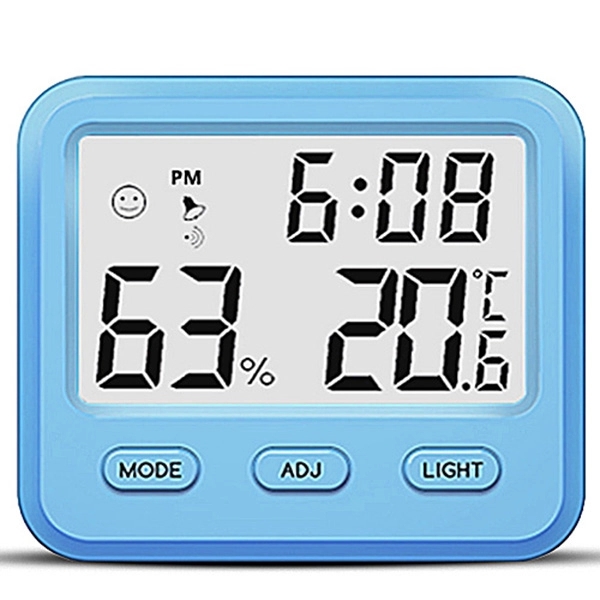 Digital Wall Clock Thermometer and Hygrometer - Image 2