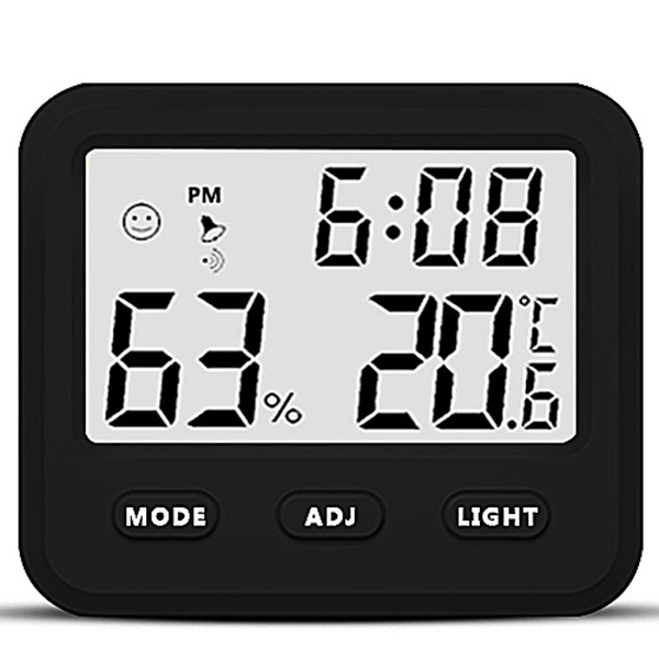 Digital Wall Clock Thermometer and Hygrometer - Image 4