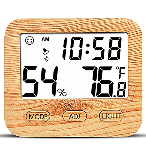 Digital Wall Clock Thermometer and Hygrometer - Image 6