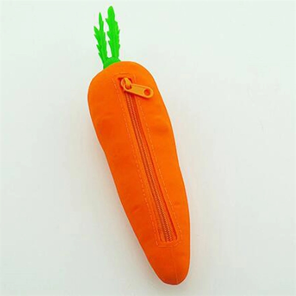 Carrot Shape Pen Case or Charge Pocket