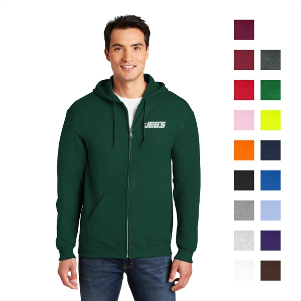 Gildan® - Heavy Blend™ Full-Zip Hooded Sweatshirt - Image 1