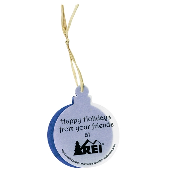 Seeded Paper Ornament - Image 1