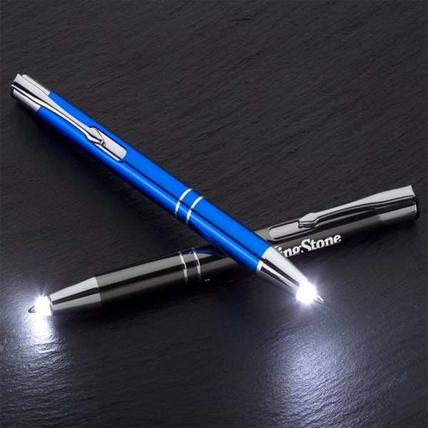 Light Up Point Metallic Light Up Pens  - Image 6