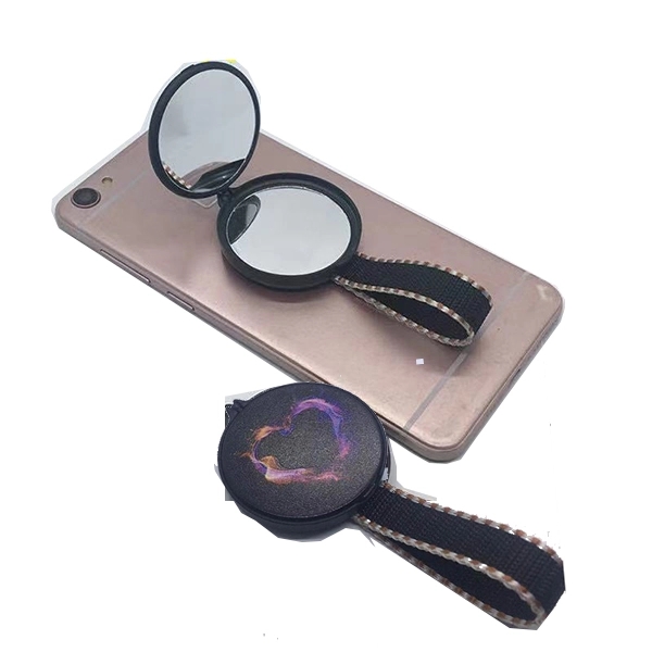 Phone Holder With Strap And Mirror