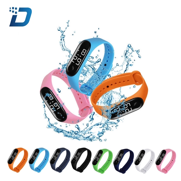 LED Waterproof Sports Digital Watch - Image 1