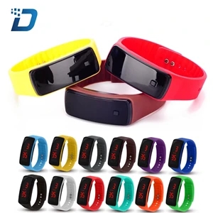 Silicone Sport LED Digital Watches