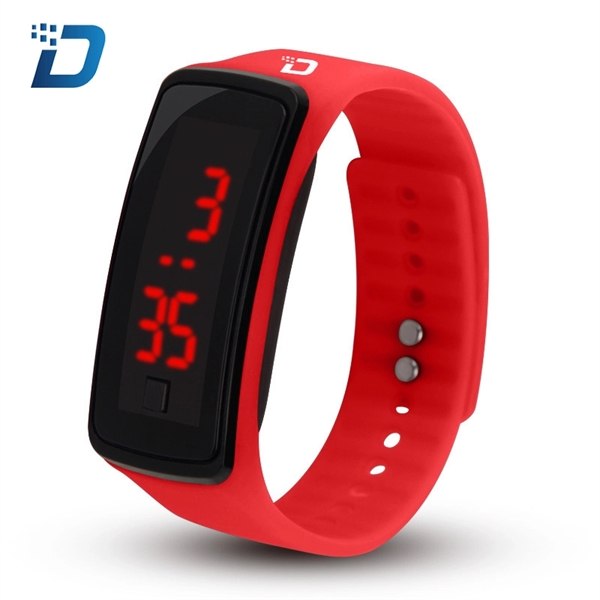 Silicone Sport LED Digital Watches - Image 4
