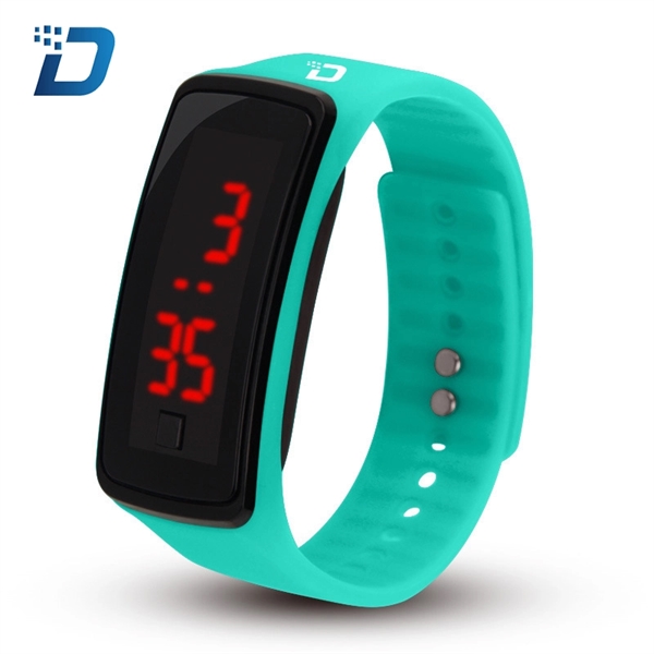 Silicone Sport LED Digital Watches - Image 5