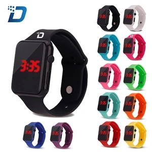 Square LED Digital Sport Watches
