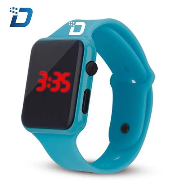 Square LED Digital Sport Watches - Image 4