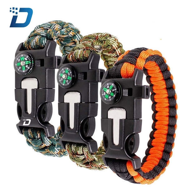 Outdoor Multifuntion Paracord Survival Bracelets - Image 4