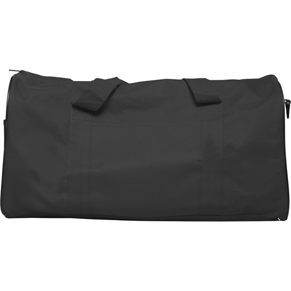 Polyester Travel Duffel Bag w/ Front Pocket - Image 2