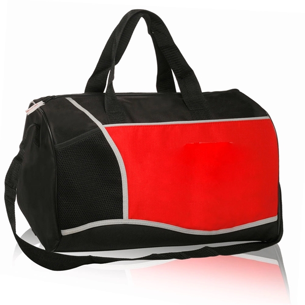 Promotional Large Duffel Bags w/ Front Pocket - Image 3
