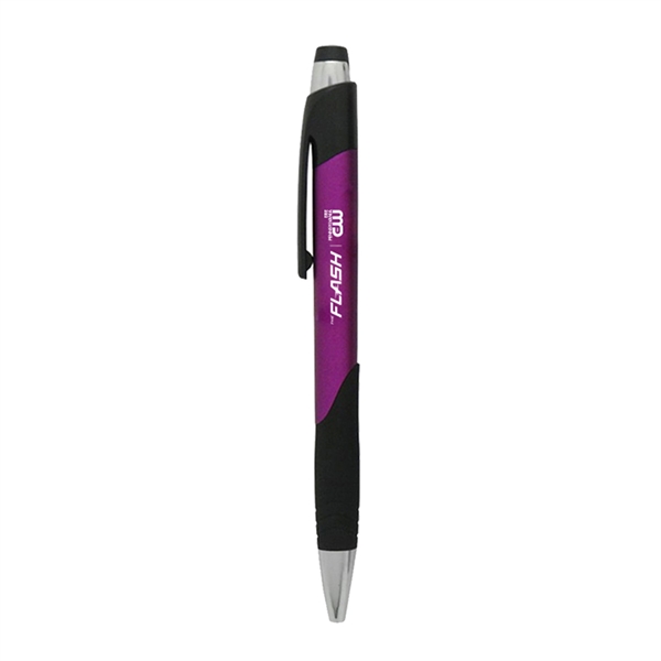 Click action Plastic Ballpoint Pen - Image 1