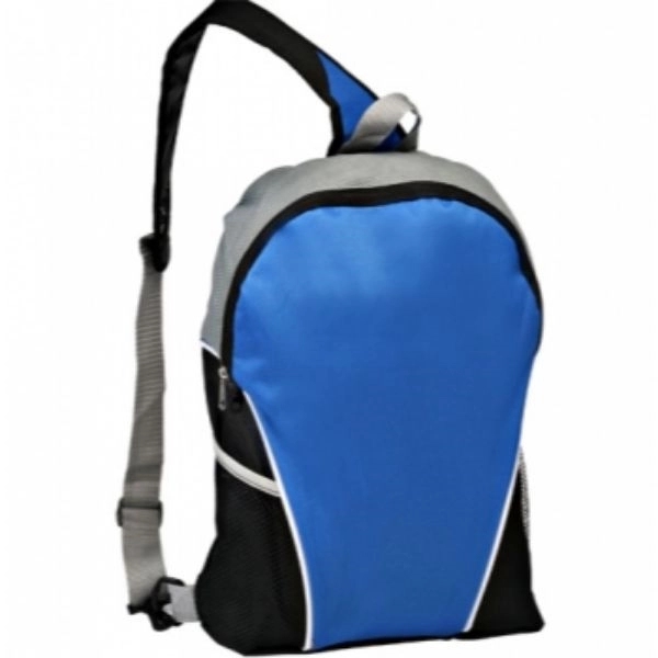 Sling Two-Tone Backpack w/ Side Mesh Pockets - Image 3