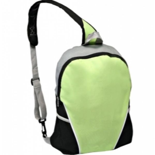Sling Two-Tone Backpack w/ Side Mesh Pockets - Image 4