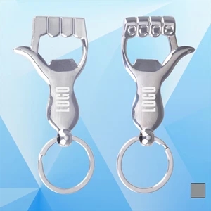 Thumbs Up Bottle Opener With Key Chain