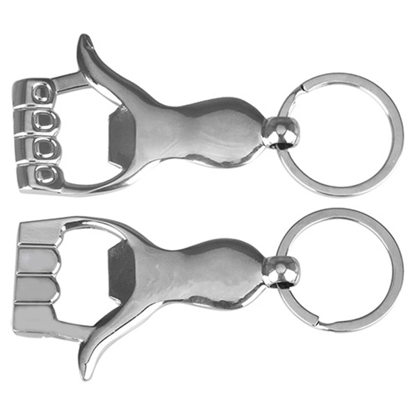 Thumbs Up Bottle Opener With Key Chain - Image 2