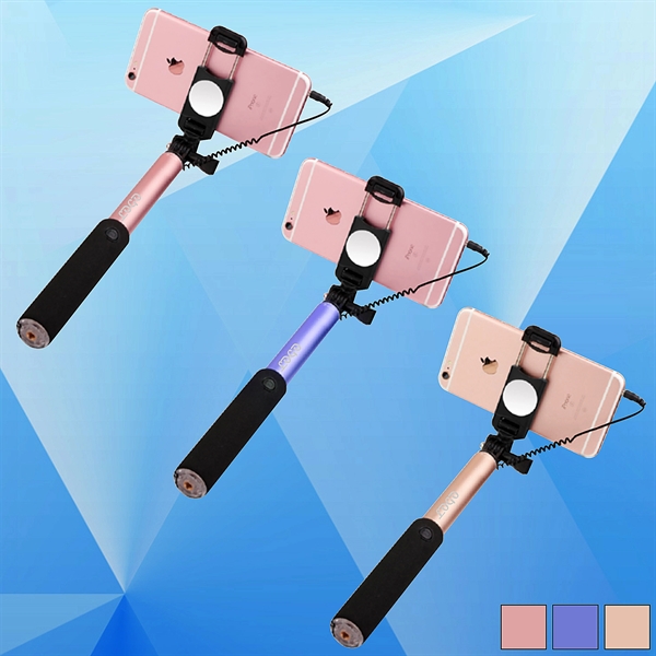 Portable Selfie Stick With Mirror - Image 1