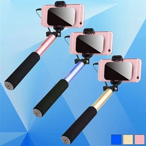 Portable Selfie Stick With Large Mirror