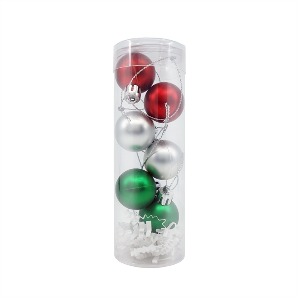 Mini Shatter Proof Christmas Ornament Set - Image 4
