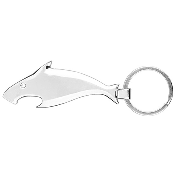 Shark Shaped Bottle Opener w/ Key Holder - Image 2