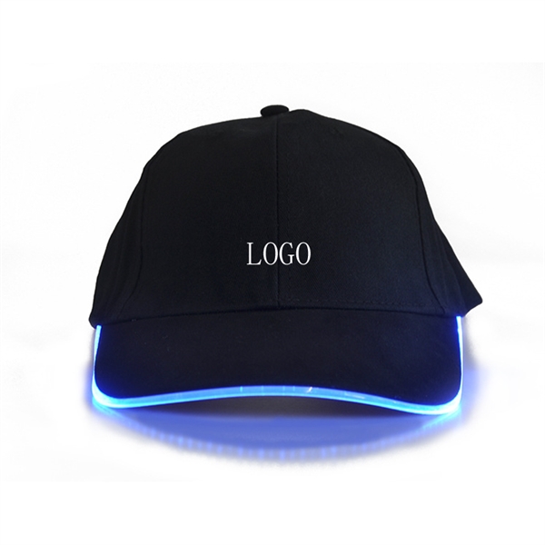 23" LED light cotton baseball cap - Image 1