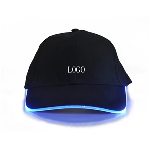 23" LED light cotton baseball cap