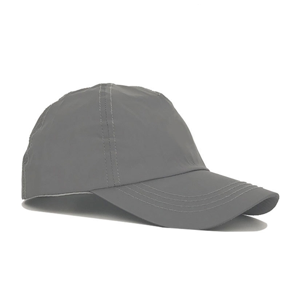 23" polyester reflective baseball cap - Image 3