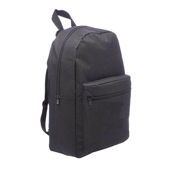 Economy Polyester Backpack w/ Adjustable Webbing Straps - Image 2