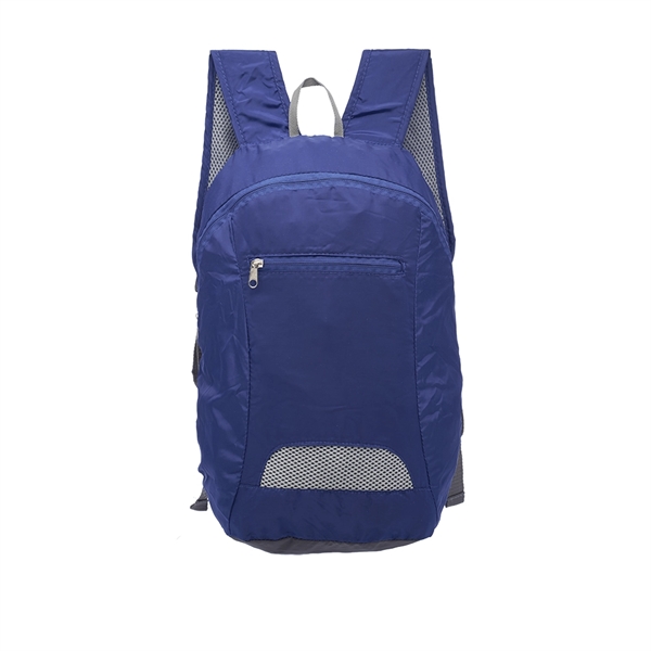Collapsible Lightweight Silk Backpack w/ Front Pocket - Image 4