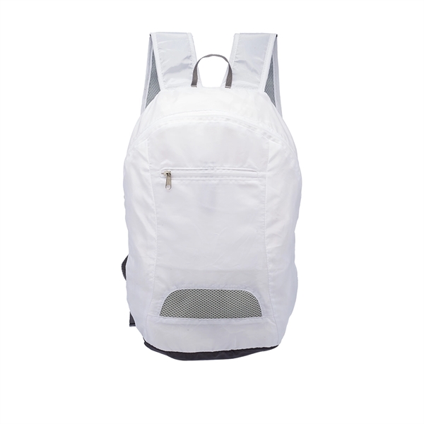 Collapsible Lightweight Silk Backpack w/ Front Pocket - Image 6