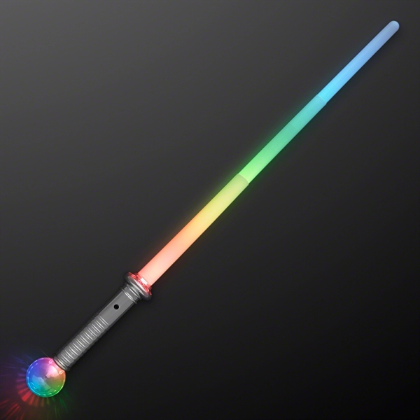 LED Crystal Ball Magic Wizard Staff, 60 day overseas  - Image 2