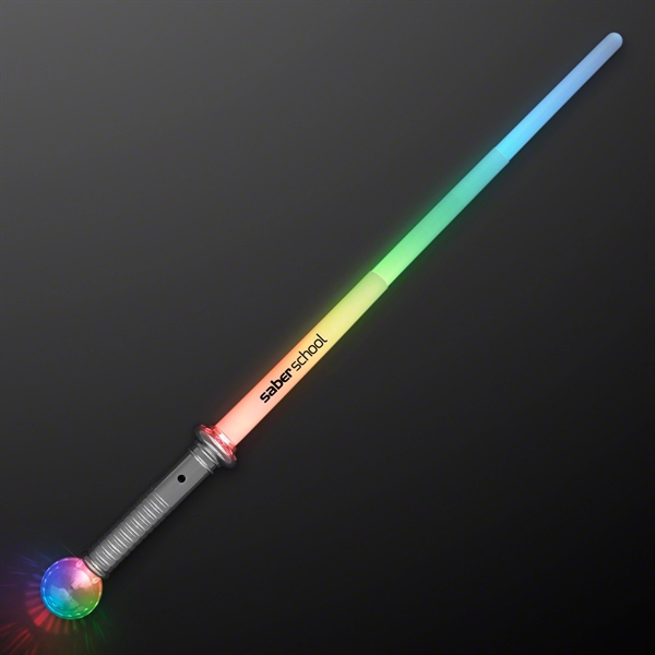 LED Crystal Ball Magic Wizard Staff, 60 day overseas  - Image 1