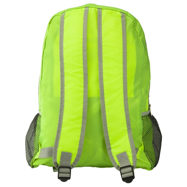 Lightweight Polyester Backpack w/ Two Side Mesh Pockets - Image 7