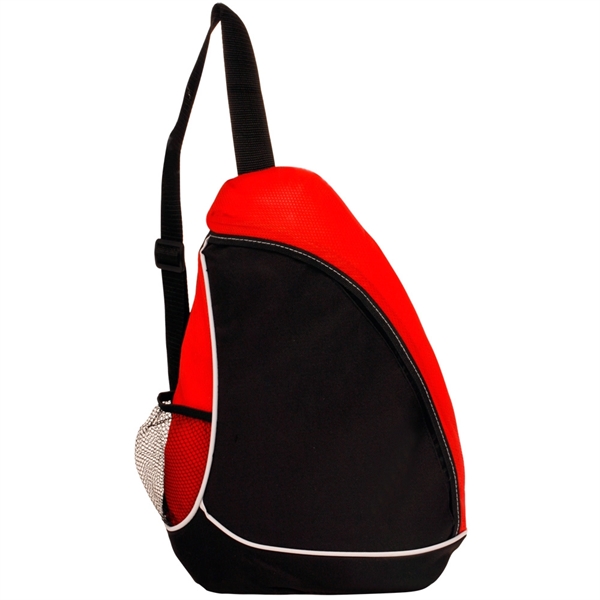 Slingshot Two-Tone Backpack w/ Side Mesh Bottle Pocket - Image 3
