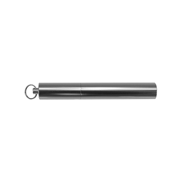 Telescopic Stainless Steel Straw In Aluminum Case - Image 2