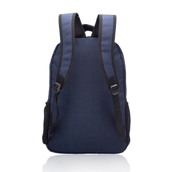 Classic Computer Backpack w/ Mesh Pockets on Both Sides - Image 2