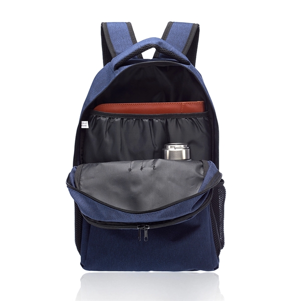 Classic Computer Backpack w/ Mesh Pockets on Both Sides - Image 4