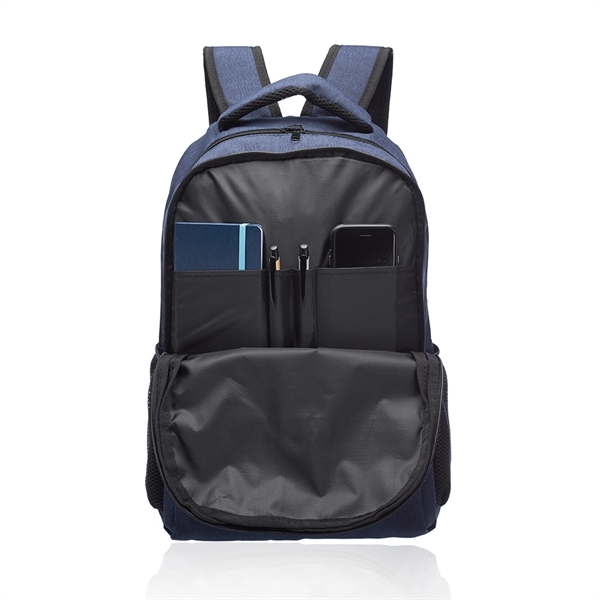 Classic Computer Backpack w/ Mesh Pockets on Both Sides - Image 5