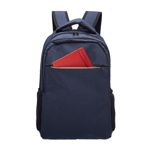 Classic Computer Backpack w/ Mesh Pockets on Both Sides - Image 6
