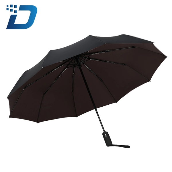 Automatic Arc Telescopic Double-layer Cloth Umbrella - Image 3