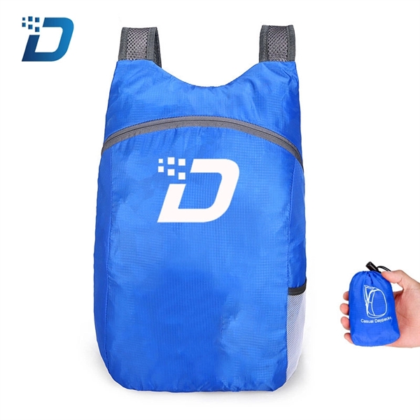 Foldable Backpack In Pouch - Image 8