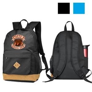 Heavy Duty Travel Laptop Backpack w/ Mesh & Fabric Pockets