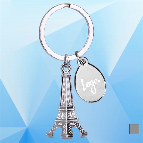 Eiffel Tower Key Ring - Image 1