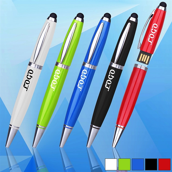 Ballpoint Pen and USB Flash Drive - Image 1