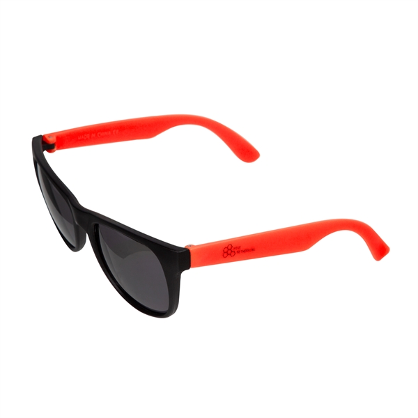 Color Pop Plastic Sunglasses - Image 1